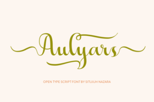 Aulyars: A Thoughtful Script Amp Font for Brand Identity