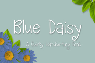 Blue Daisy Font: A Friendly, Professional Handwritten Typeface for Small Businesses