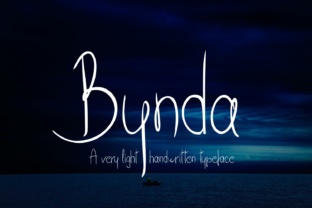 Bynda: A Light Handwritten Typeface That Elevates Your Brand