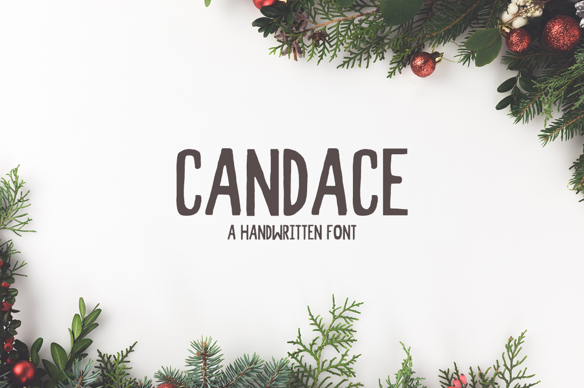 Candace Handwritten Font for Crafters & Sellers