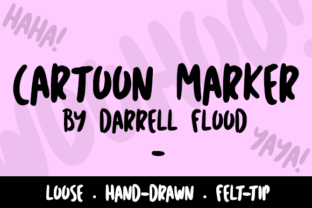 Cartoon Marker: A Playful Script Font for Digital Branding