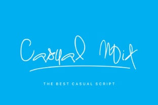 Casual Mix: A Handmade Script Font That Feels Like Home