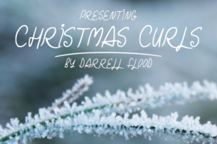 Christmas Curls: A Handwritten Script Font That Brings Holiday Warmth to Your Brand