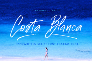 Costa Blanca: A Handwritten Script Font That Builds Brand Trust