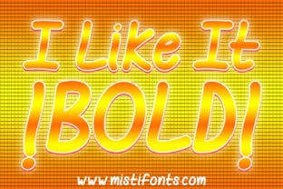 I Like It Bold: A Comic-Style Display Font for Digital Brands