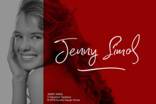 Jenny Simol: A Natural Handwritten Script Font for Makers