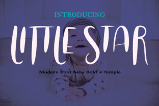 Little Star: A Sweet, Bold Script Font for Small Business Branding