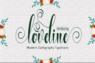 Loveline: A Modern Calligraphy Font That Feels Like Handwritten Magic