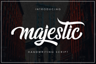Majestic Font: A Bold, Sporty Script for Standout Branding