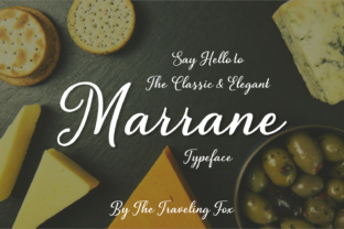 Marrane: A Handwritten Script Font That Feels Like a Quiet Conversation