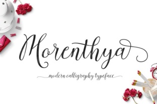 Morenthya: A Handwritten Font That Feels Like Home