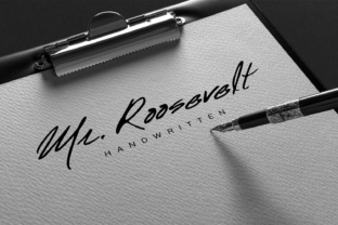 Mr. Roosevelt: A Premium Script Font for Polished Branding