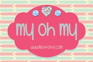 My Oh My Font: A Stylish Lowercase Script for Handmade Brands