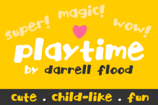 Playtime Font: A Friendly, Hand-Drawn Typeface for Small Business Branding