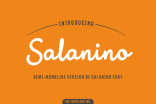 Salanino Mono: A Handwritten Typeface That Breathes Life Into Quiet Moments