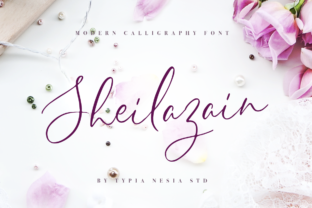 Sheilazain: An Elegant Script Font for Handmade Labels & Printables