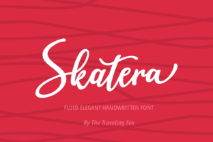 Skatera: A Fluid Script Font for Warm, Sophisticated Campaigns