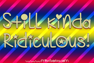 Still Kinda Ridiculous: A Funky Font Trio That Actually Works