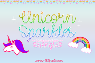 Unicorn Sparkles: A Thoughtful Script Font for Editorial Charm